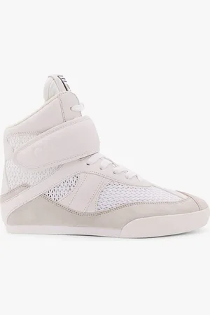Chloé Chloé kick recycled mesh, leather and suede - - gender_Woman