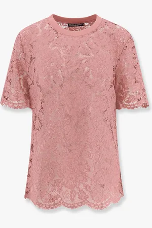 Dolce & Gabbana Dg floral lace top - - gender_Woman