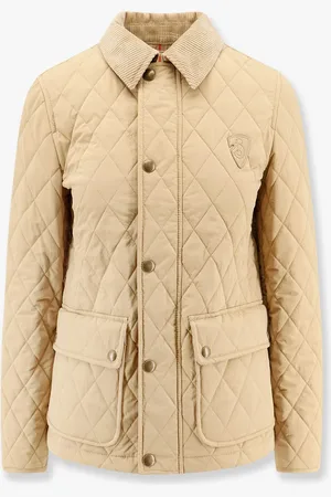 Burberry Quilted jacket with monogram patch - - gender_Woman