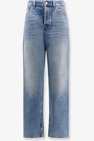 Gucci Boyfriend jeans with rosso ancora tag - - gender_Woman