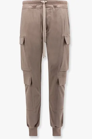 Rick Owens Mastodon megacargo organic cotton jogging trouser - - gender_Man