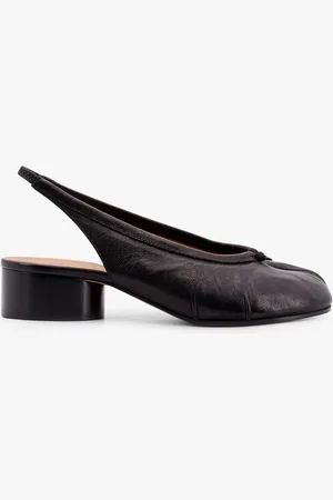 Maison Margiela Tabi leather slingback with iconic toe - - gender_Woman