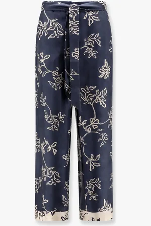 Max Mara Cinzia silk trouser with floral print - - gender_Woman