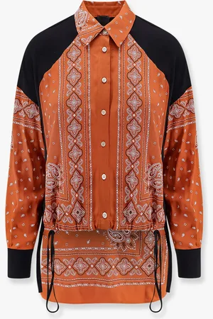 Pinko Clocks viscose shirt with bandana print - - gender_Woman