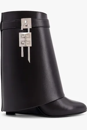 Givenchy Sharklock leather ankle boots - - gender_Woman