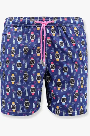 MC2 SAINT BARTH Lighting Micro Fantasy recycled polyester swim trunks - - gender_Man