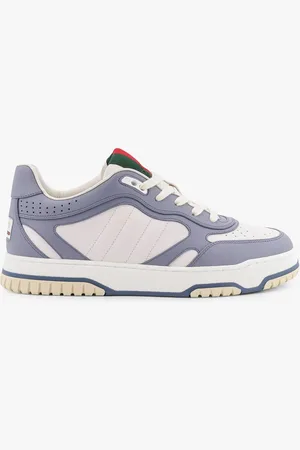 Gucci Re-web leather sneakers - - gender_Man