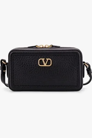 VALENTINO GARAVANI Alltime leather shoulder bag with vlogo signature detail - - gender_Woman