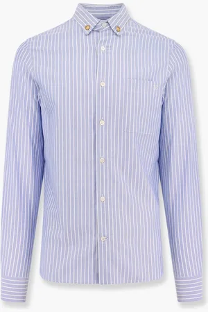 VALENTINO Striped cotton shirt - - gender_Man