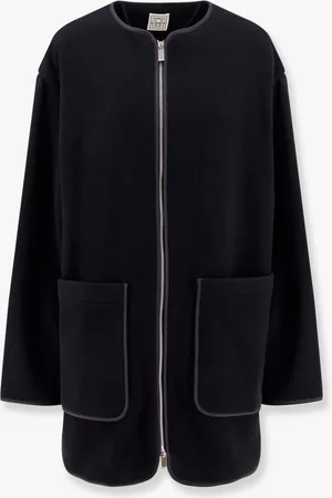 Totême Wool blend coat with lateral slits - - gender_Woman