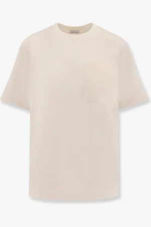 Moncler Double cotton t-shirt with lateral slits - - gender_Woman