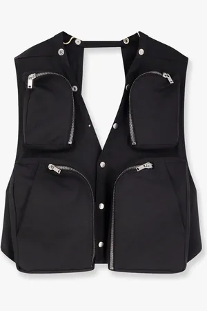 Rick Owens Cargo certified organic cotton vest - - gender_Man