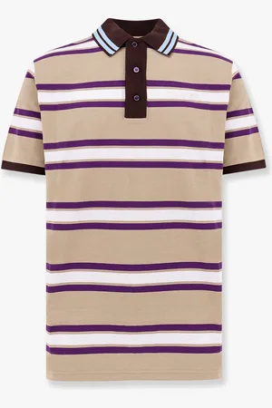Gucci Striped cotton polo shirt - - gender_Man