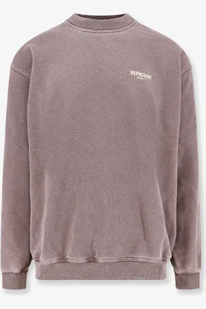 Represent Owners club cotton sweatshirt with frontal logo print - - gender_Man