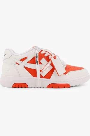 OFF-WHITE Out of office leather low-top sneakers - - gender_Man