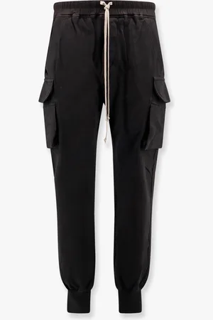 Rick Owens Organic cotton jogger trousers - - gender_Man