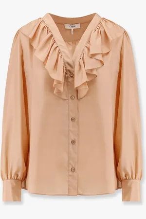 Chloé Silk shirt with rouches - - gender_Woman