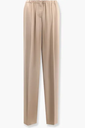 Giorgio Armani Oversize silk trouser - - gender_Woman