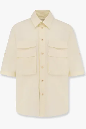 LEMAIRE Utility crepe cotton shirt - - gender_Man
