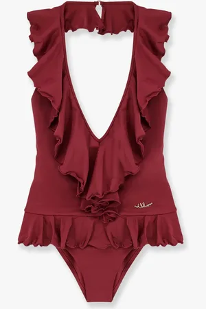 Chloé One-piece swimsuit with pvc pochette - - gender_Woman