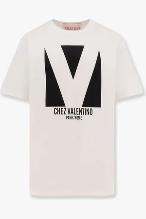 VALENTINO Cotton t-shirt with chez print - - gender_Woman