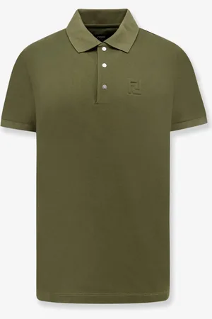 Fendi Polo shirt with ff embossed logo - - gender_Man