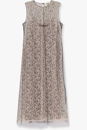 Fendi Blooming Lace midi dress - - gender_Woman