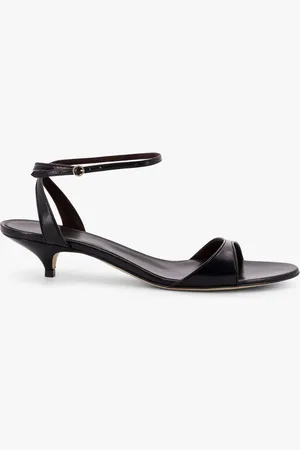 The Row Vika 35 leather heel sandals - - gender_Woman