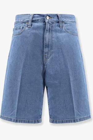 Carhartt Landon denim shorts with Logo patch - - gender_Man