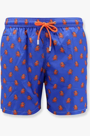 MC2 SAINT BARTH Lighting micro fantasy recycled nylon swim trunks with polpo sub print - - gender_Man
