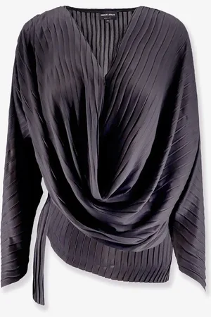 Giorgio Armani Pleated top - - gender_Woman