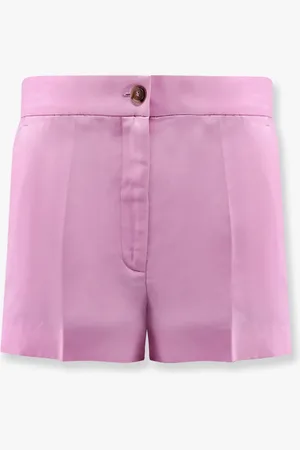 Pinko Scintille delavè satin shorts - - gender_Woman