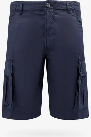 NUGNES 1920 Cotton cargo bermuda shorts - - gender_Man