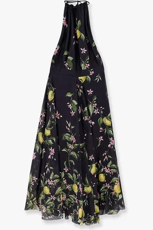 Lavi Plumeria ramie dress with multicolor print - - gender_Woman