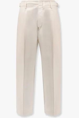 LEMAIRE Pleated carrot denim trouser - - gender_Man