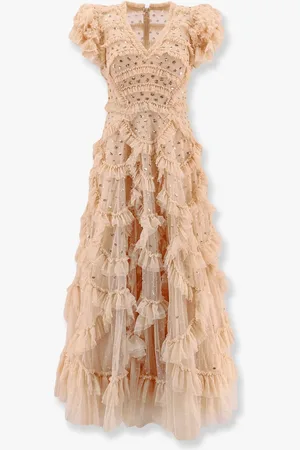 Needle & Thread Long dress with all-over sequins - - gender_Woman