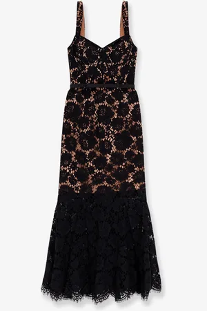 Self-Portrait Lace midi dress - - gender_Woman