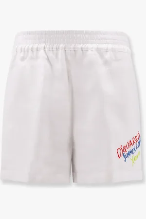 Dsquared2 Summer Lovers linen shorts - - gender_Woman