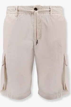 NUGNES 1920 Cargo cotton bermuda - - gender_Man