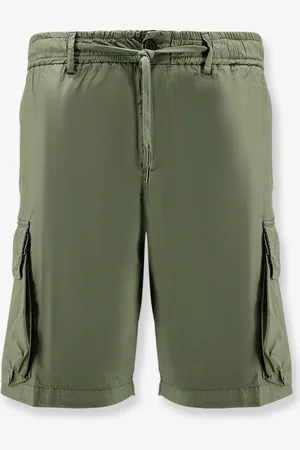 NUGNES 1920 Cargo cotton bermuda shorts - - gender_Man