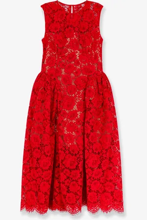 Self-Portrait Midi lace dress - - gender_Woman