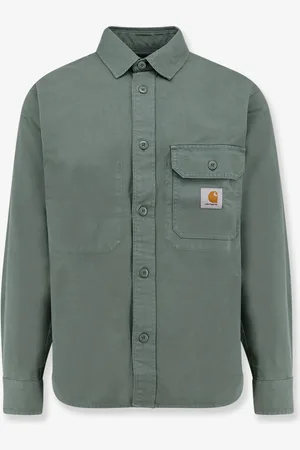 Carhartt Cotton shirt with logo patch - - gender_Man