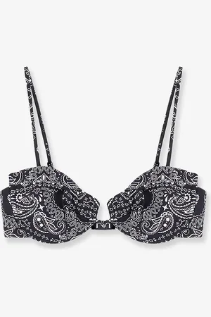 MC2 SAINT BARTH Salina nylon bikini top - - gender_Woman
