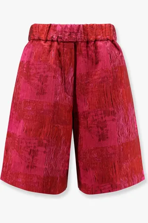 DRIES VAN NOTEN Pomy multicolor fabric shorts - - gender_Woman