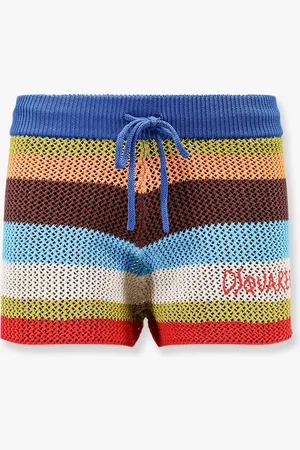 Dsquared2 Summer Lovers cotton shorts - - gender_Woman