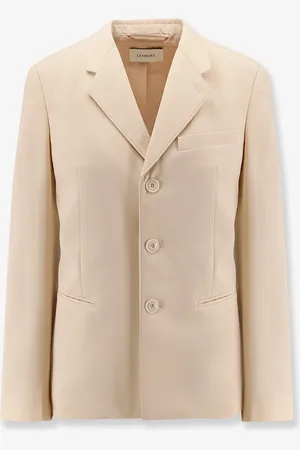 LEMAIRE Single-breasted wool and viscose blazer - - gender_Woman