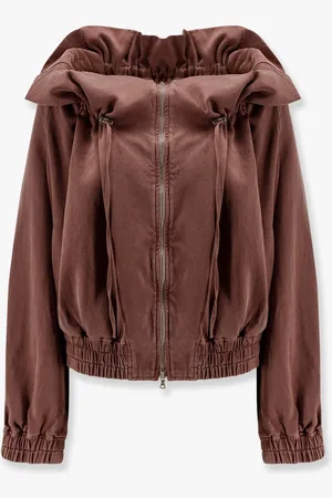 DRIES VAN NOTEN Voly cupro and cotton jacket - - gender_Woman