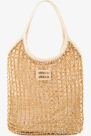 Miu Miu Ivy silk handbag with beads - - gender_Woman