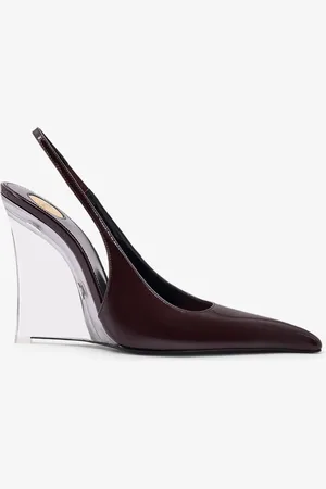 Saint Laurent Miller 110 patent leather slingback décolleté - - gender_Woman