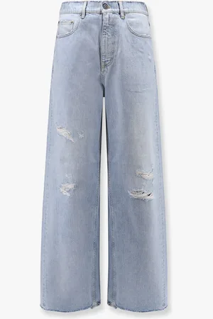 Golden Goose Morgan Wide Leg Jeans with Stars iconic detail - - gender_Man